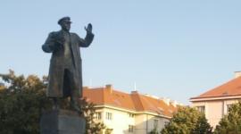Koněv, odstranění, socha, ksčm, nezapomeneme!